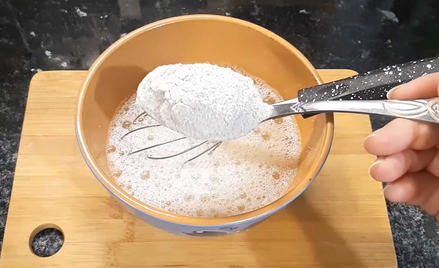 Блины ржаные на воде-Шаг 5