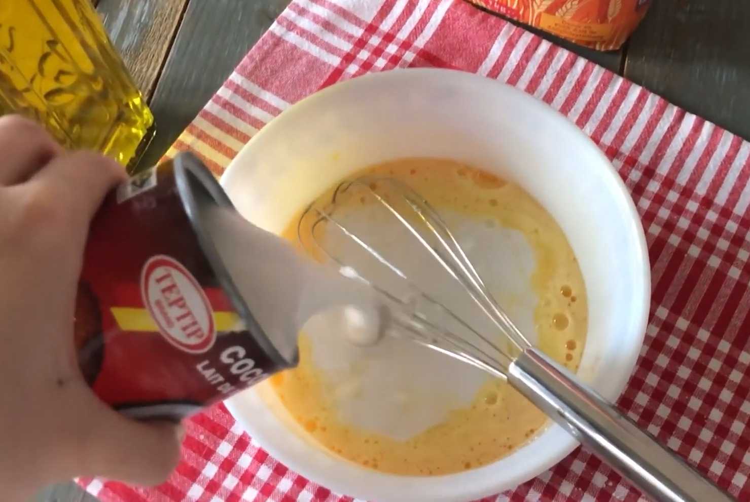 Блины на кокосовом молоке-Шаг 2