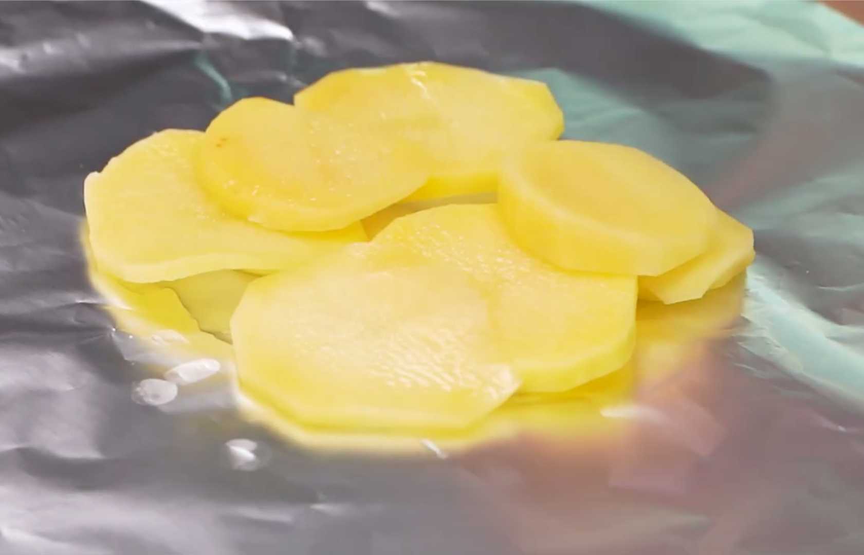 Куриная грудка, запеченная в фольге-Шаг 3