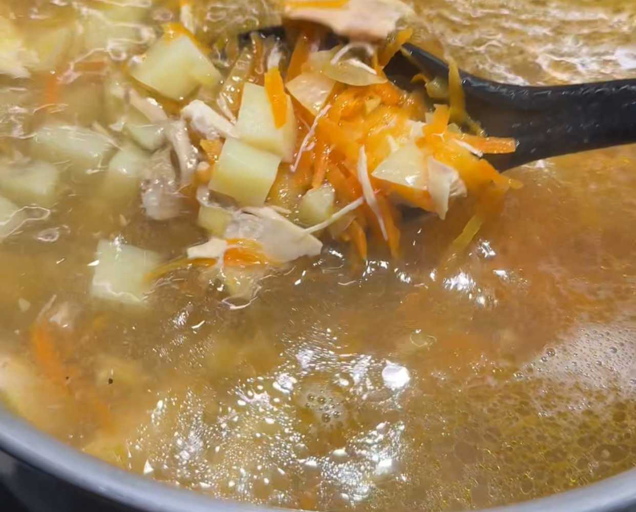 Куриный суп с домашней лапшой-Шаг 11