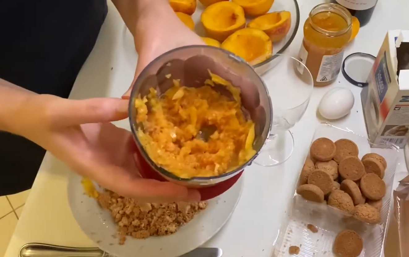 Запеченные персики по-итальянски-Шаг 4