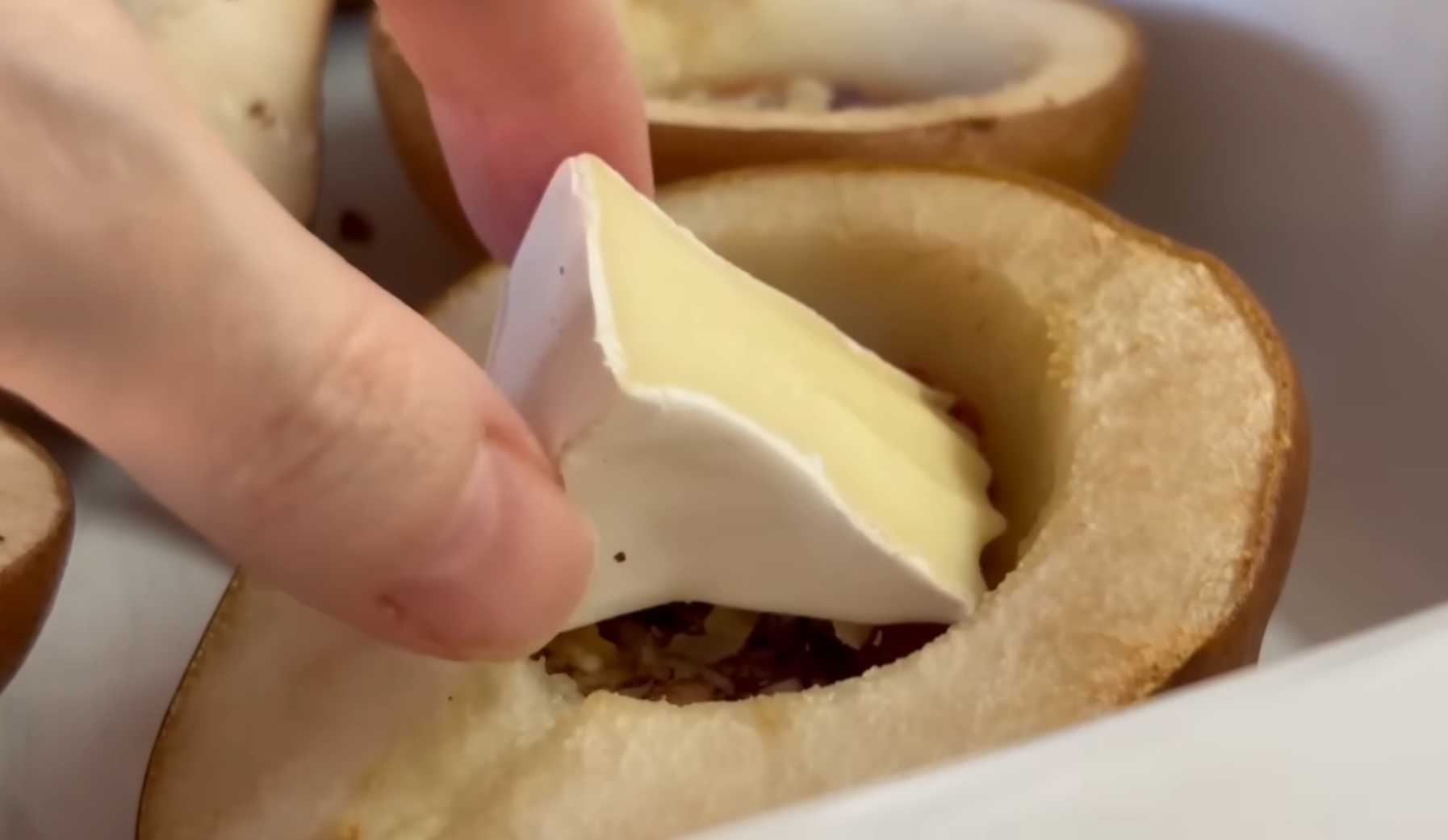 Запеченные груши с камамбером-Шаг 6