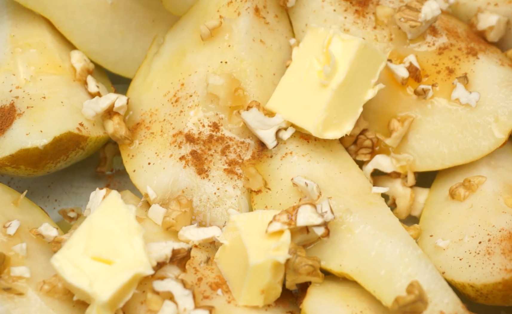 Запеченные груши с медом и корицей-Шаг 7