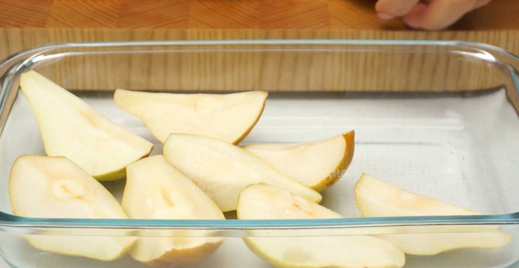 Запеченные груши с медом и корицей-Шаг 3