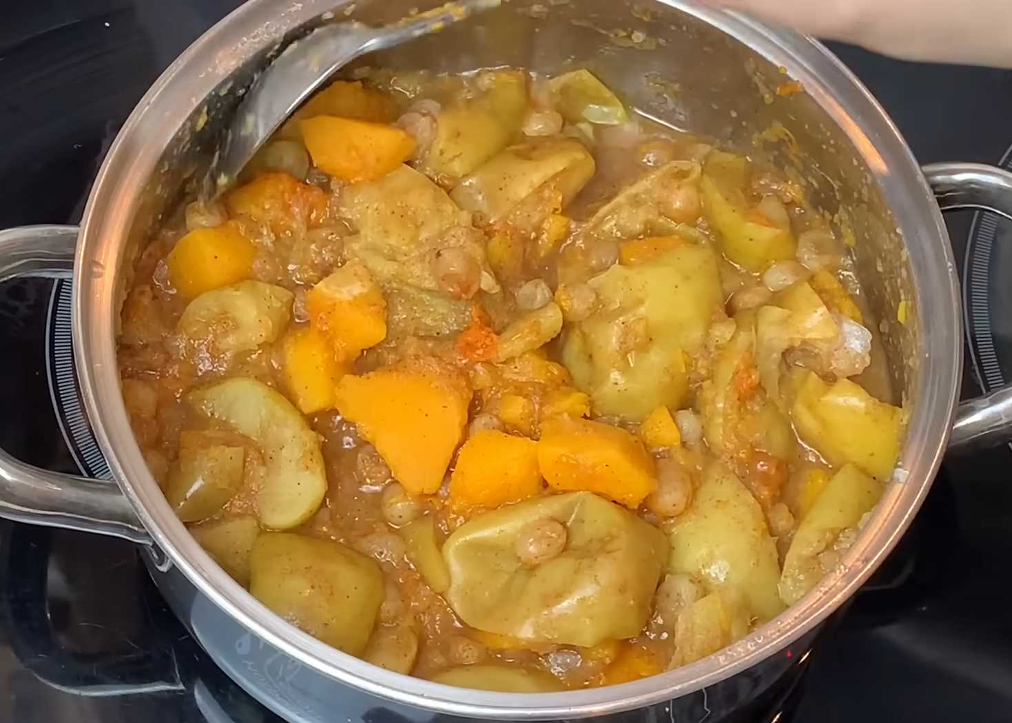 Запеченные яблоки с тыквой, изюмом и корицей-Шаг 10