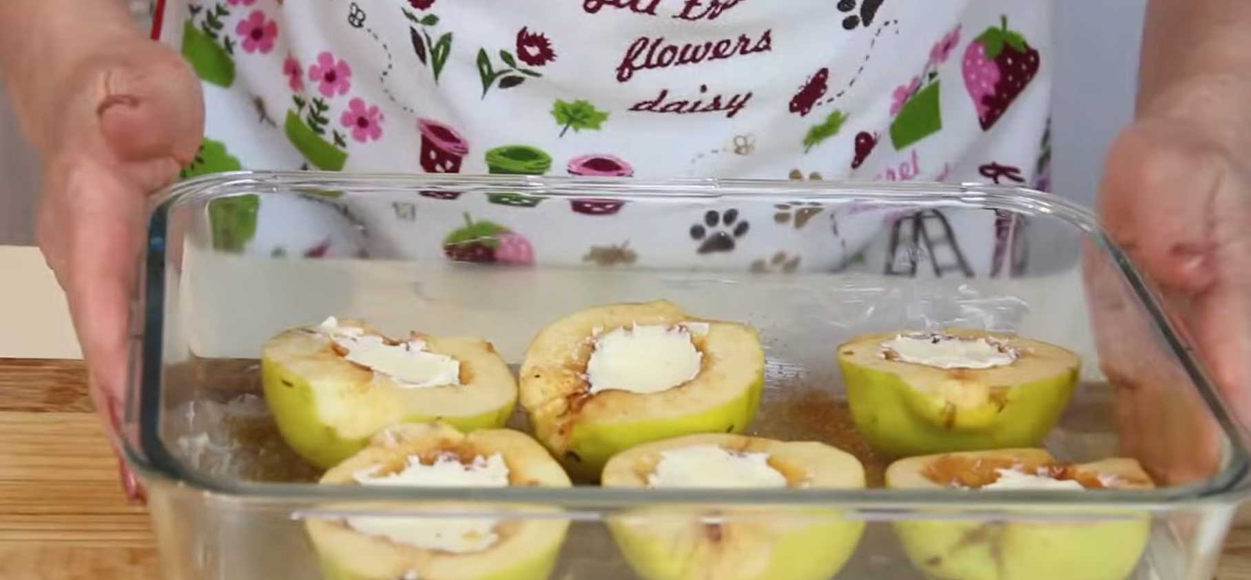 Запеченная айва с медом и орехами-Шаг 5