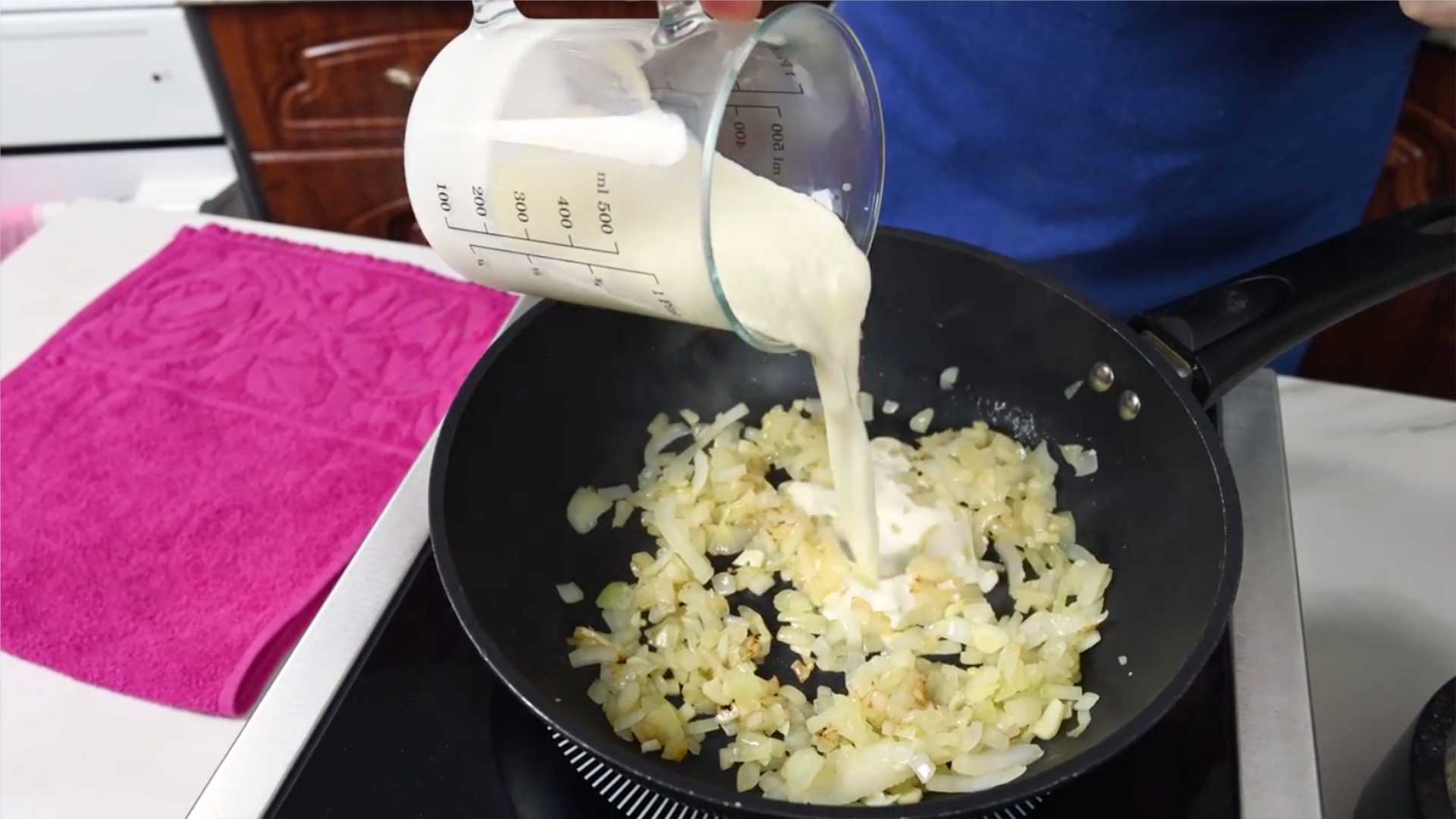 Пицца карбонара-Шаг 6