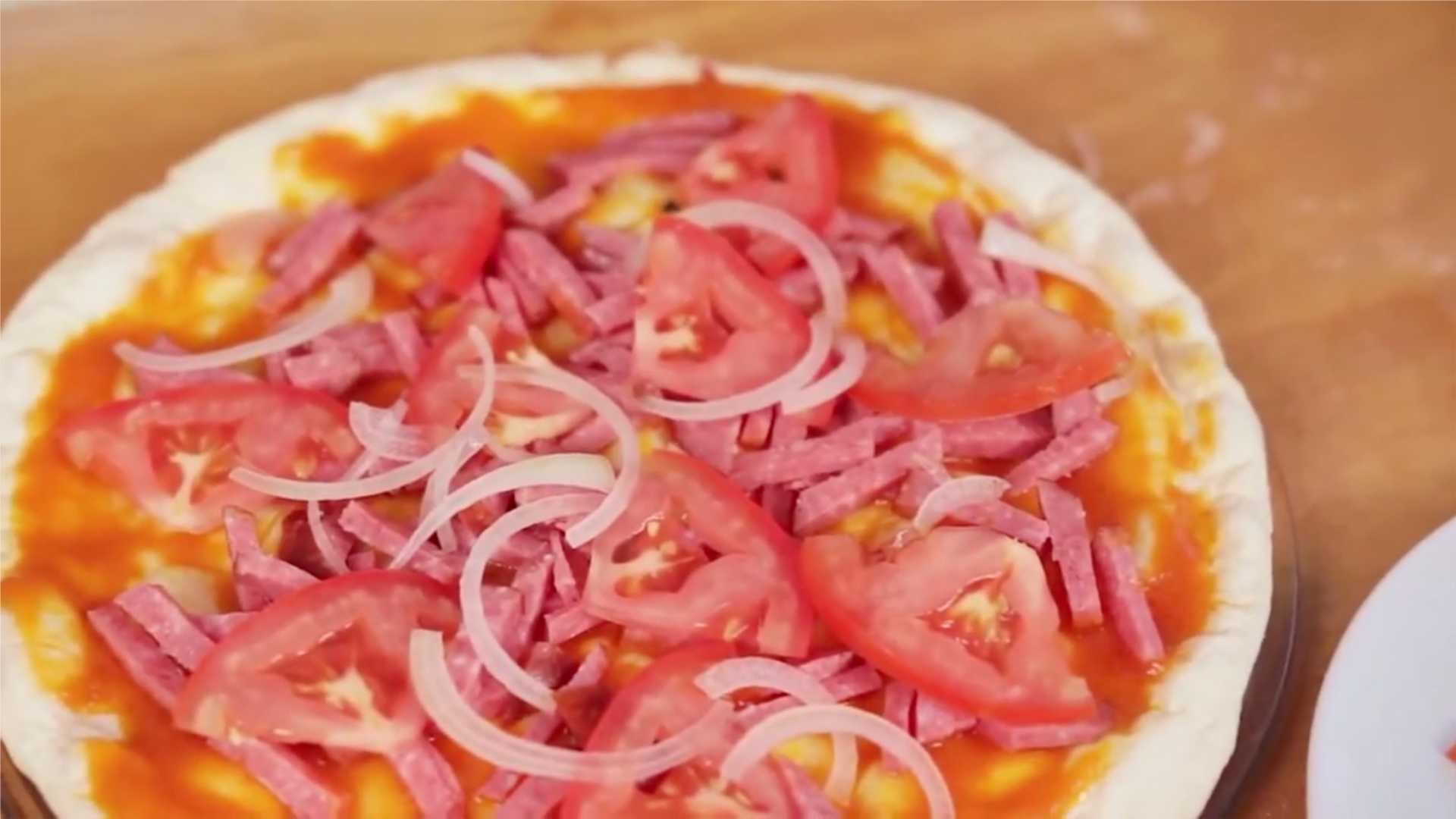 Быстрая пицца в микроволновке за 5 минут-Шаг 10