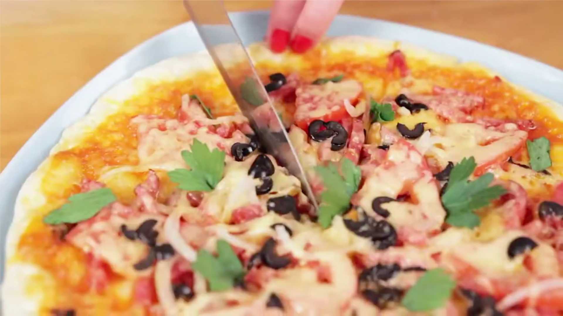 Быстрая пицца в микроволновке за 5 минут-Шаг 14