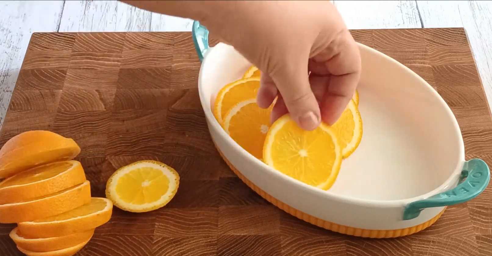 Запеченные апельсины с розмарином и медом-Шаг 2