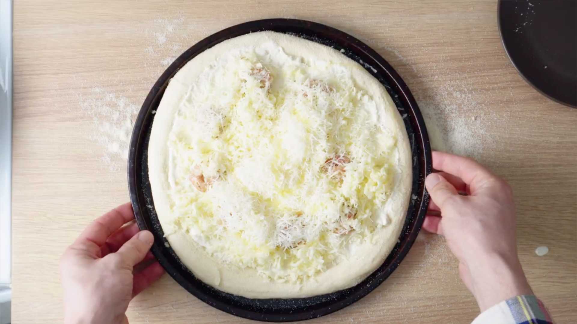 Пицца с креветками-Шаг 9