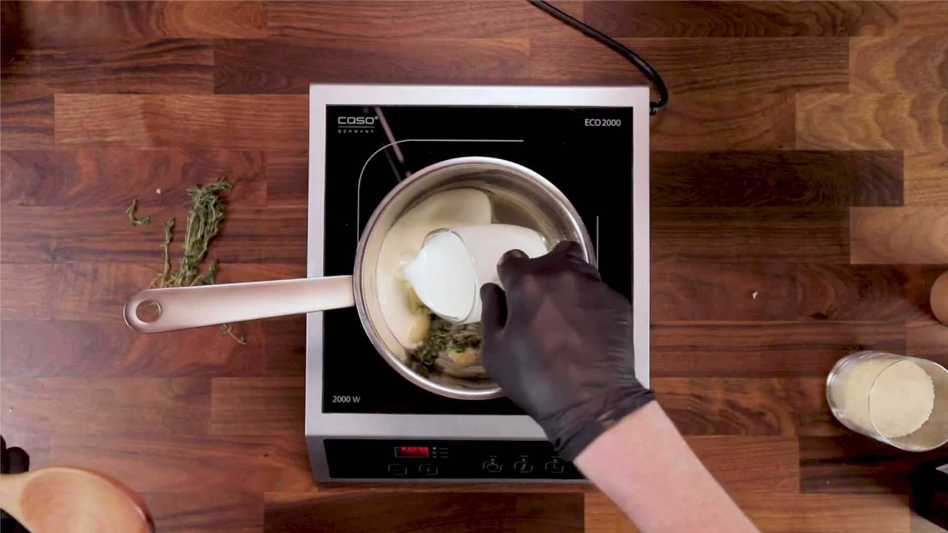 Сливочный соус для пиццы Альфредо-Шаг 5