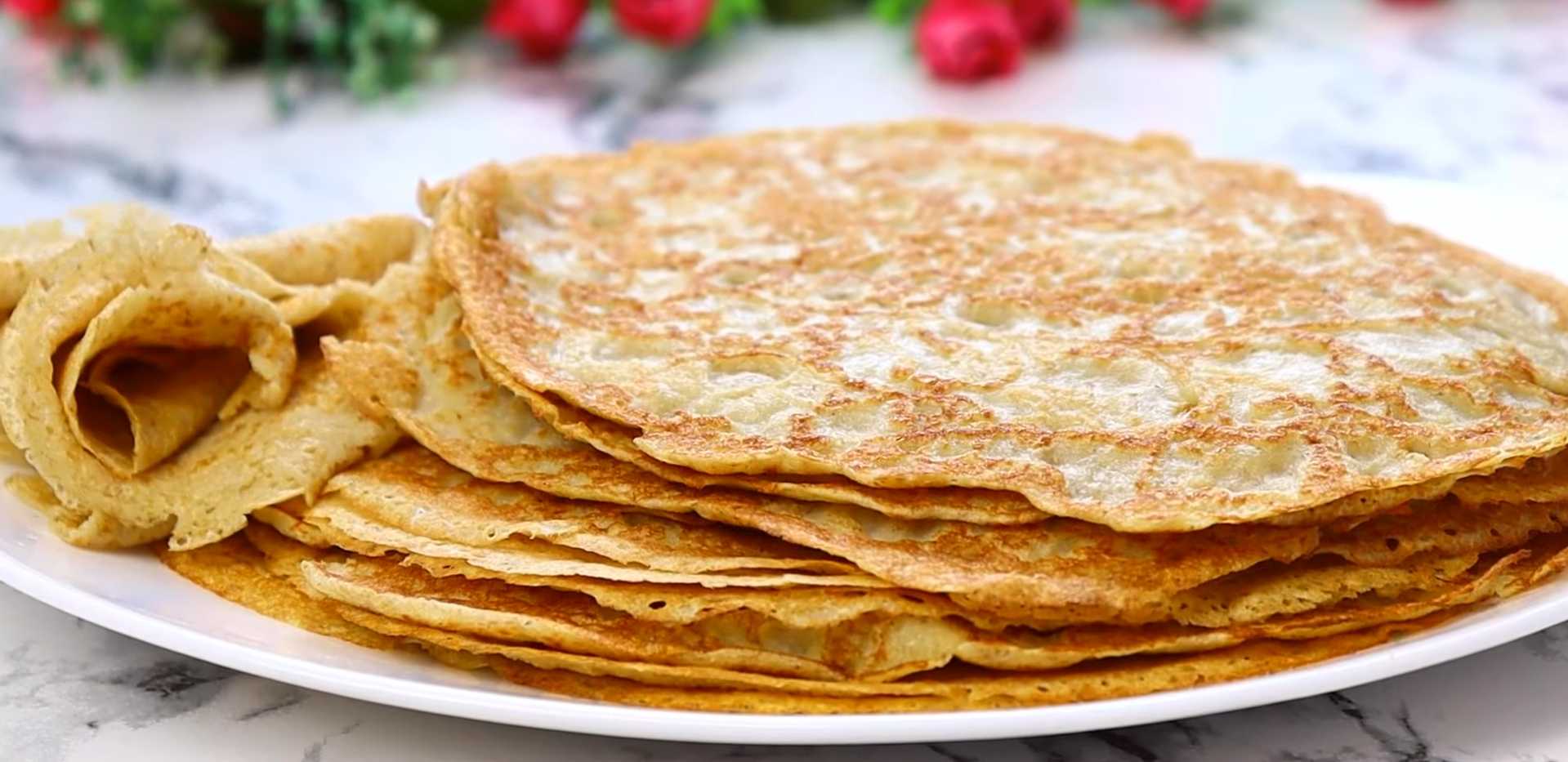 Блины из овсяной муки на молоке-Шаг 13