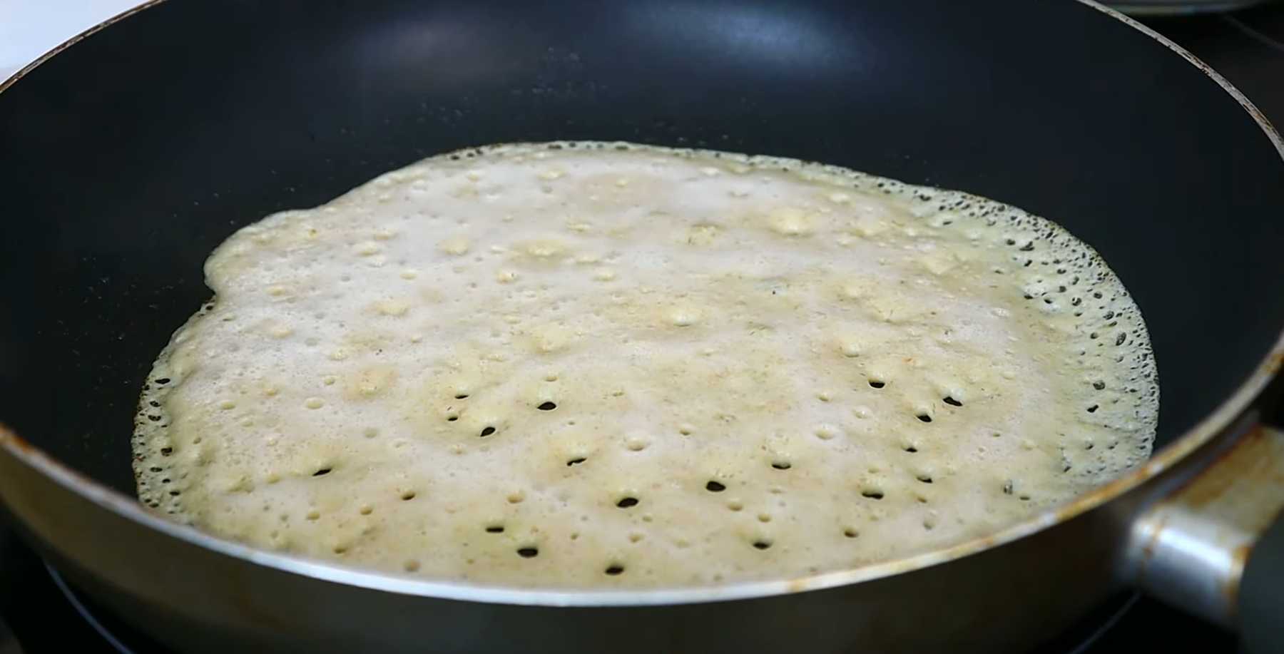 Блины из овсяной муки на молоке-Шаг 10