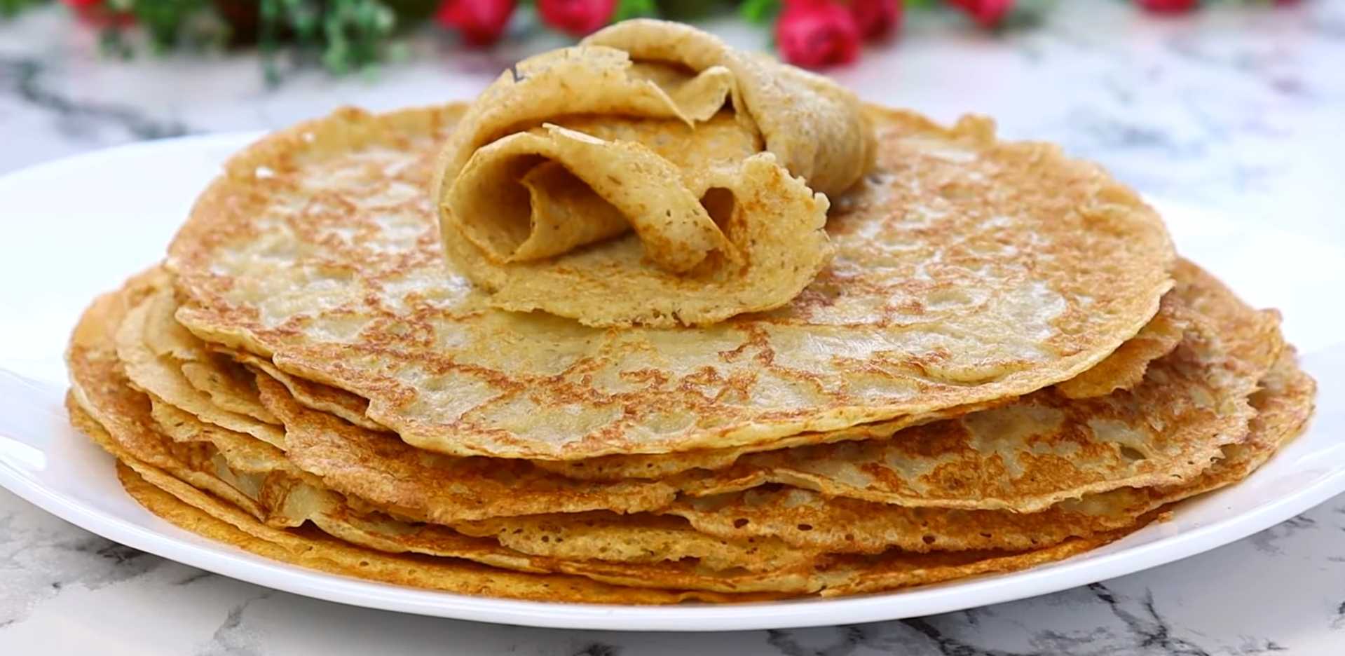 Блины из овсяной муки на молоке-Шаг 14