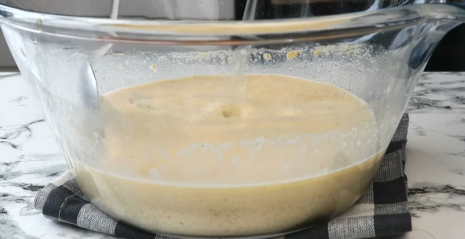 Блины из овсяной муки на молоке-Шаг 6