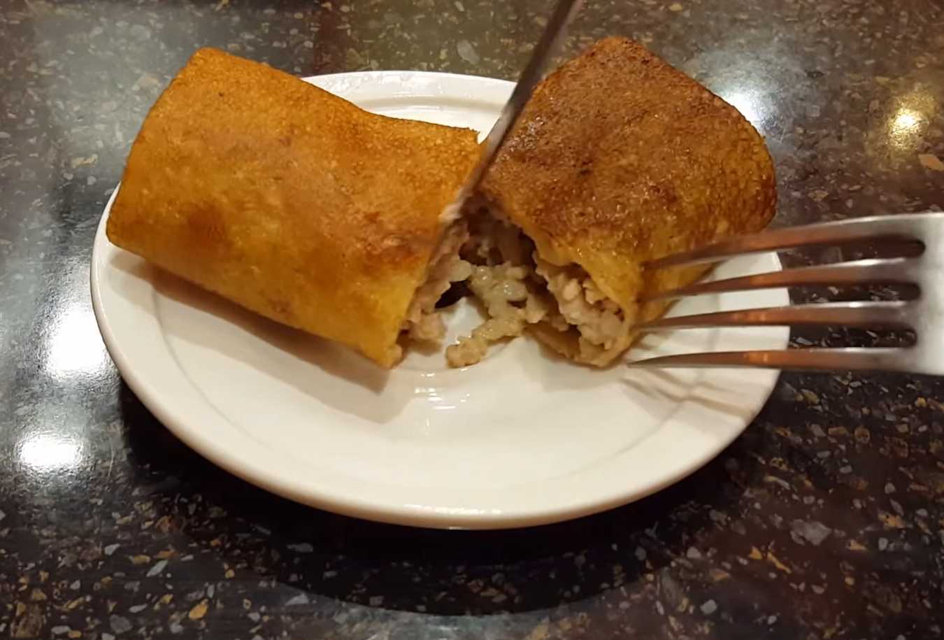 Блины с мясом и рисом-Шаг 11