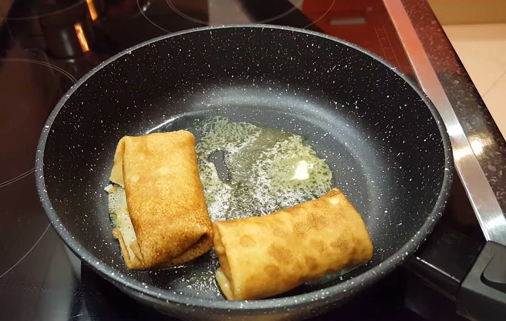 Блины с мясом и рисом-Шаг 10