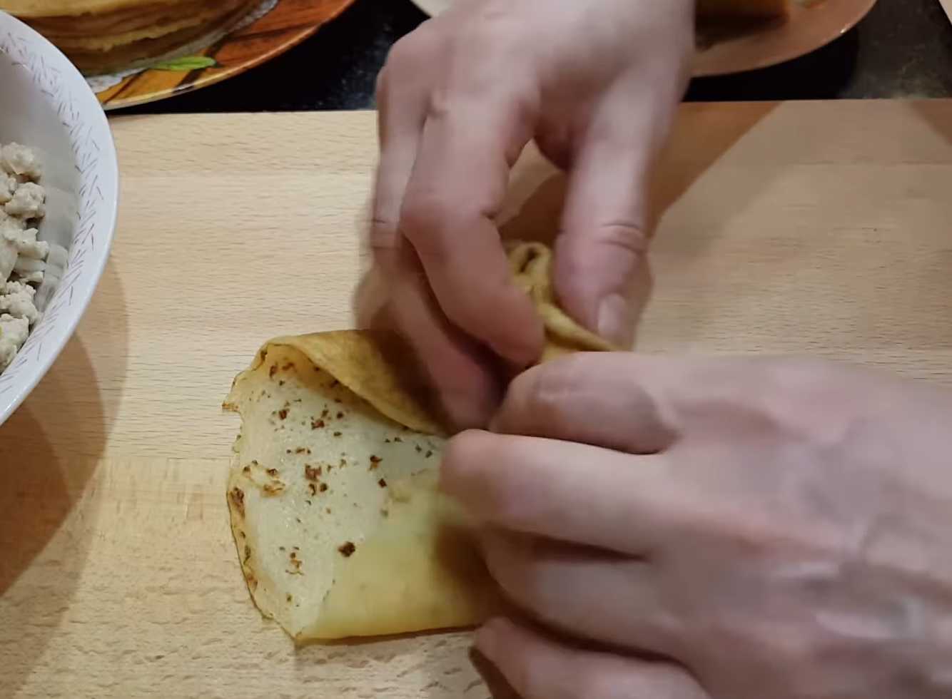 Блины с мясом и рисом-Шаг 8