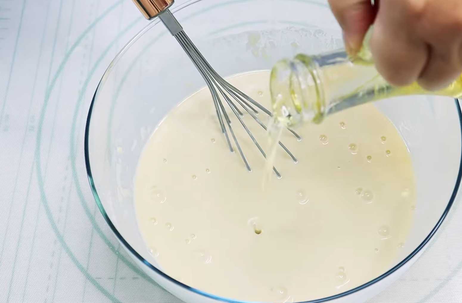 Блины с яйцом и зеленым луком-Шаг 6