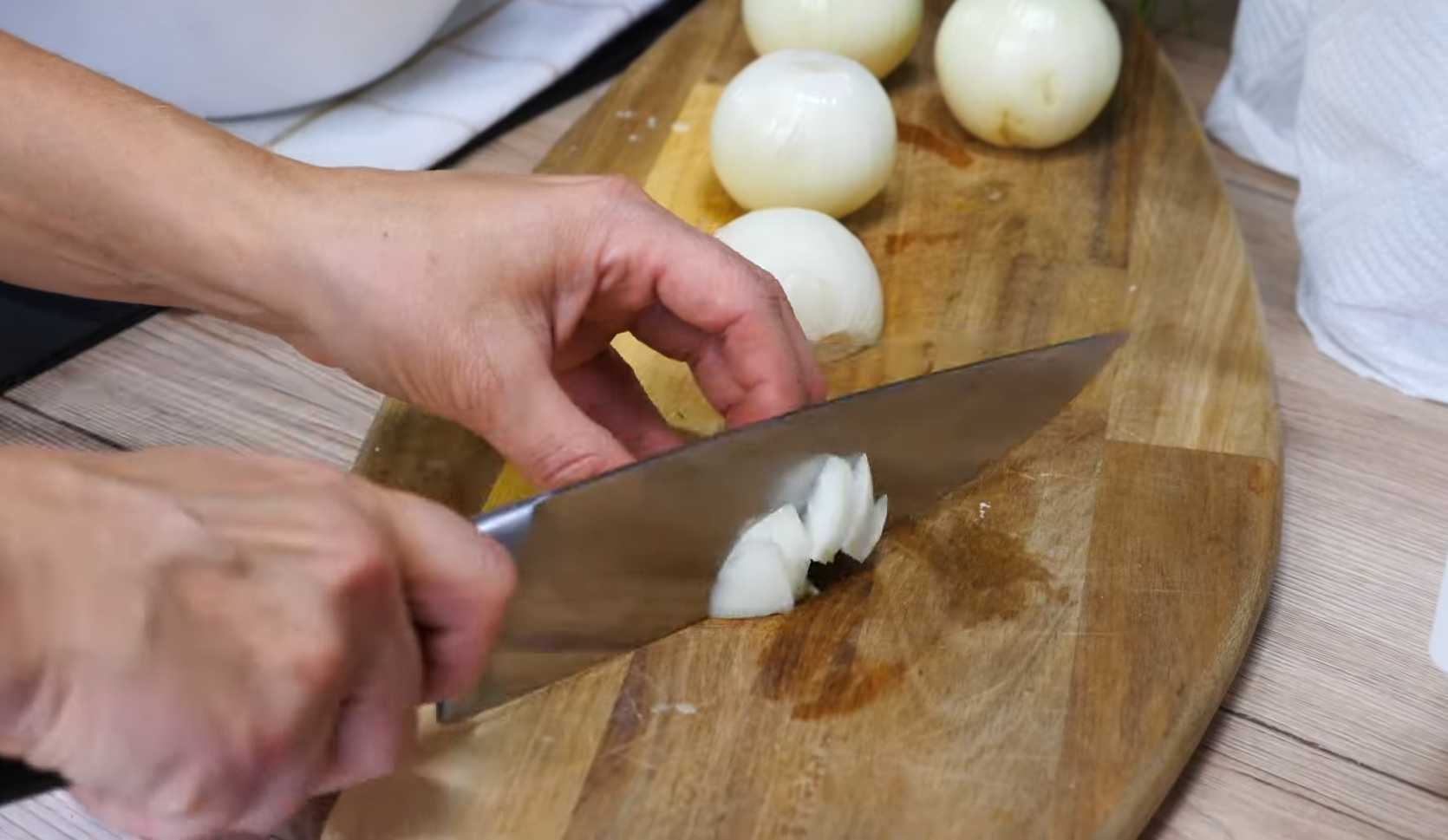 Блины с грибами и сыром-Шаг 7