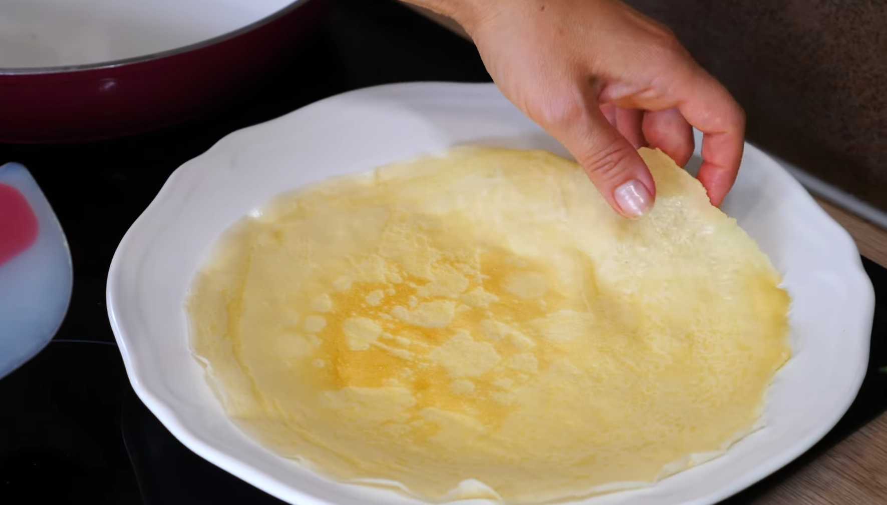 Блины с грибами и сыром-Шаг 15