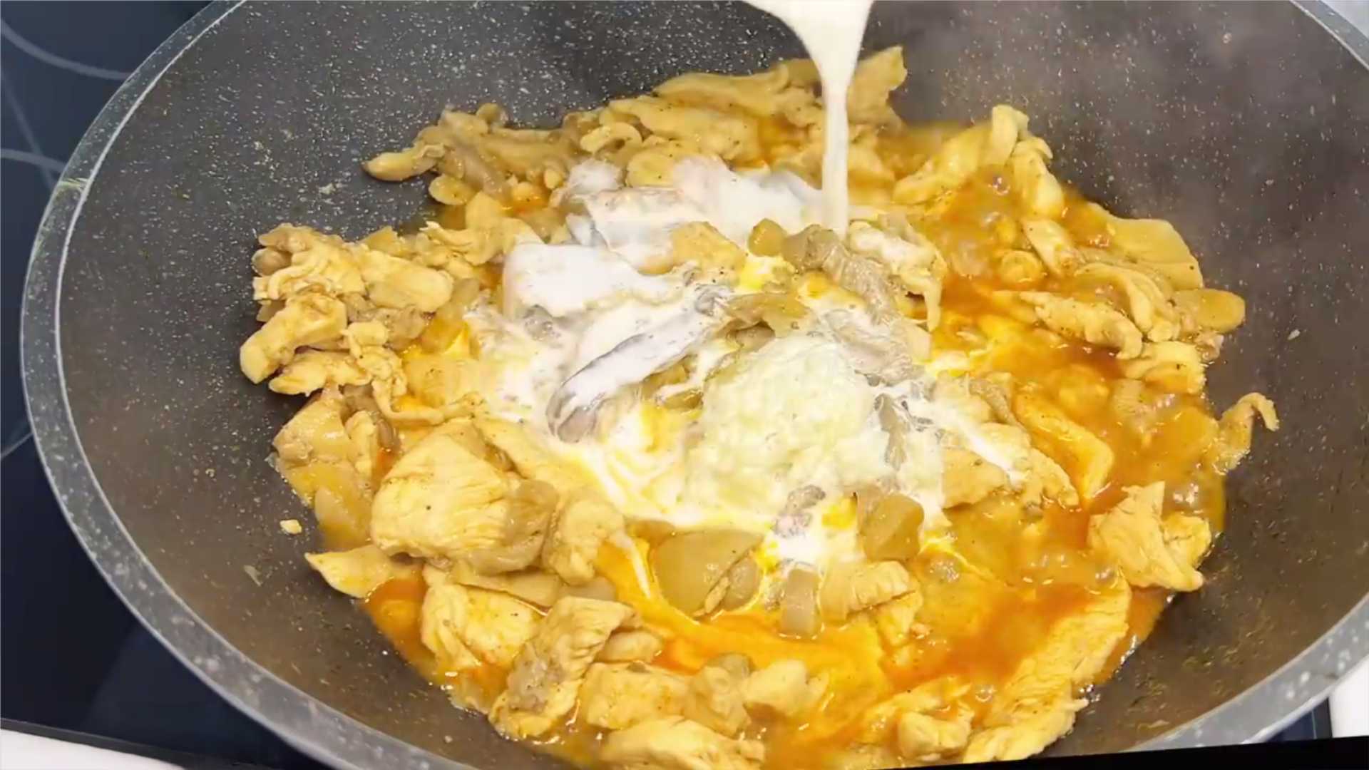 Пицца с курицей-Шаг 11