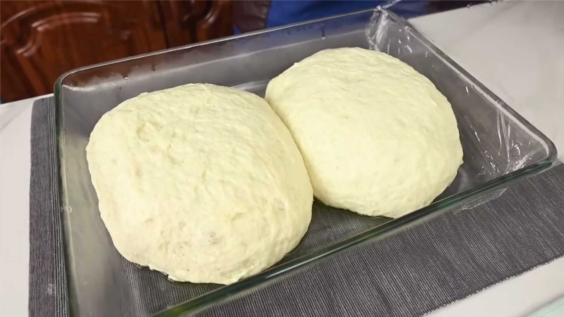 Дрожжевое тесто для пиццы-Шаг 9