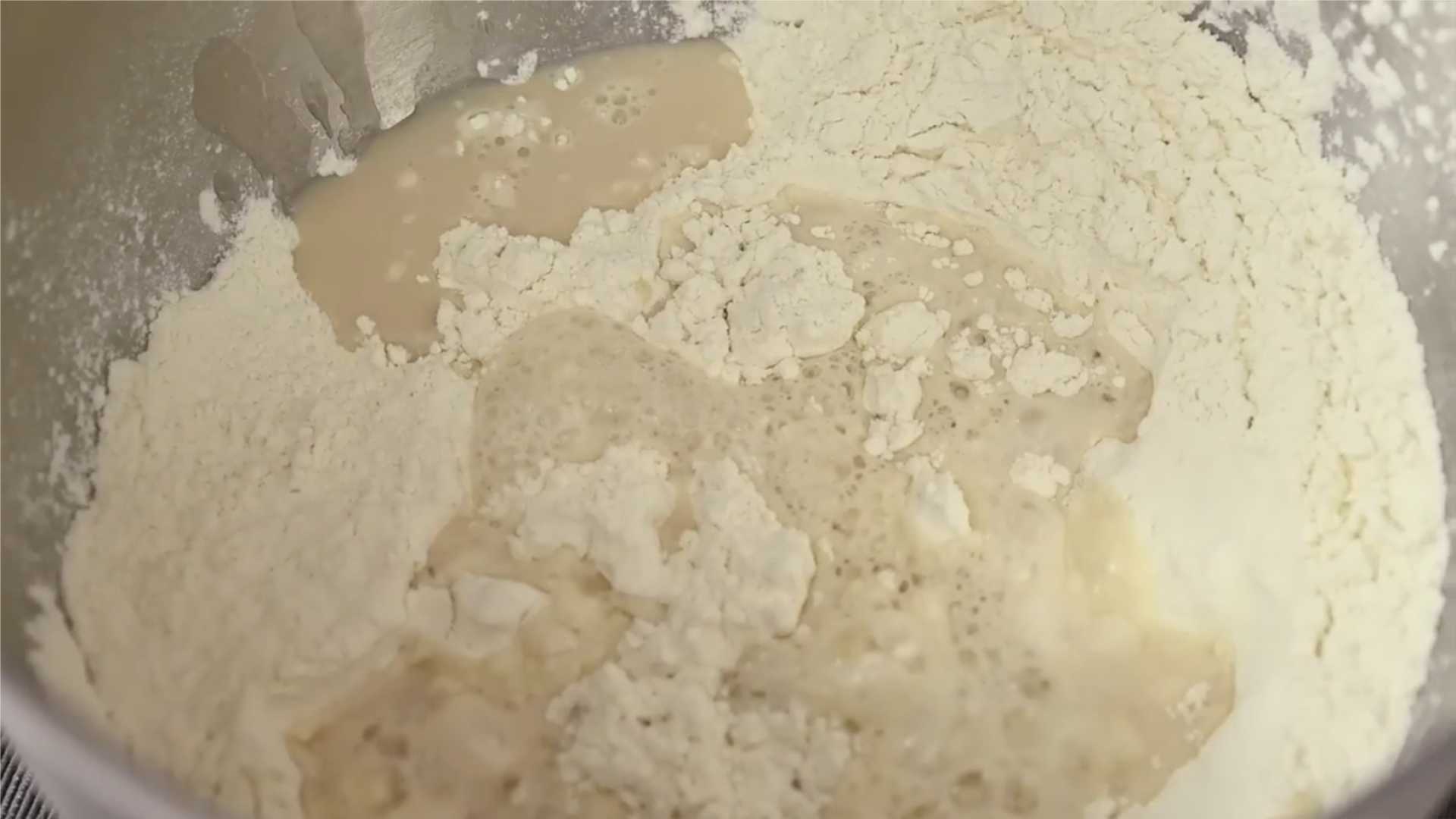 Дрожжевое тесто для пиццы-Шаг 3