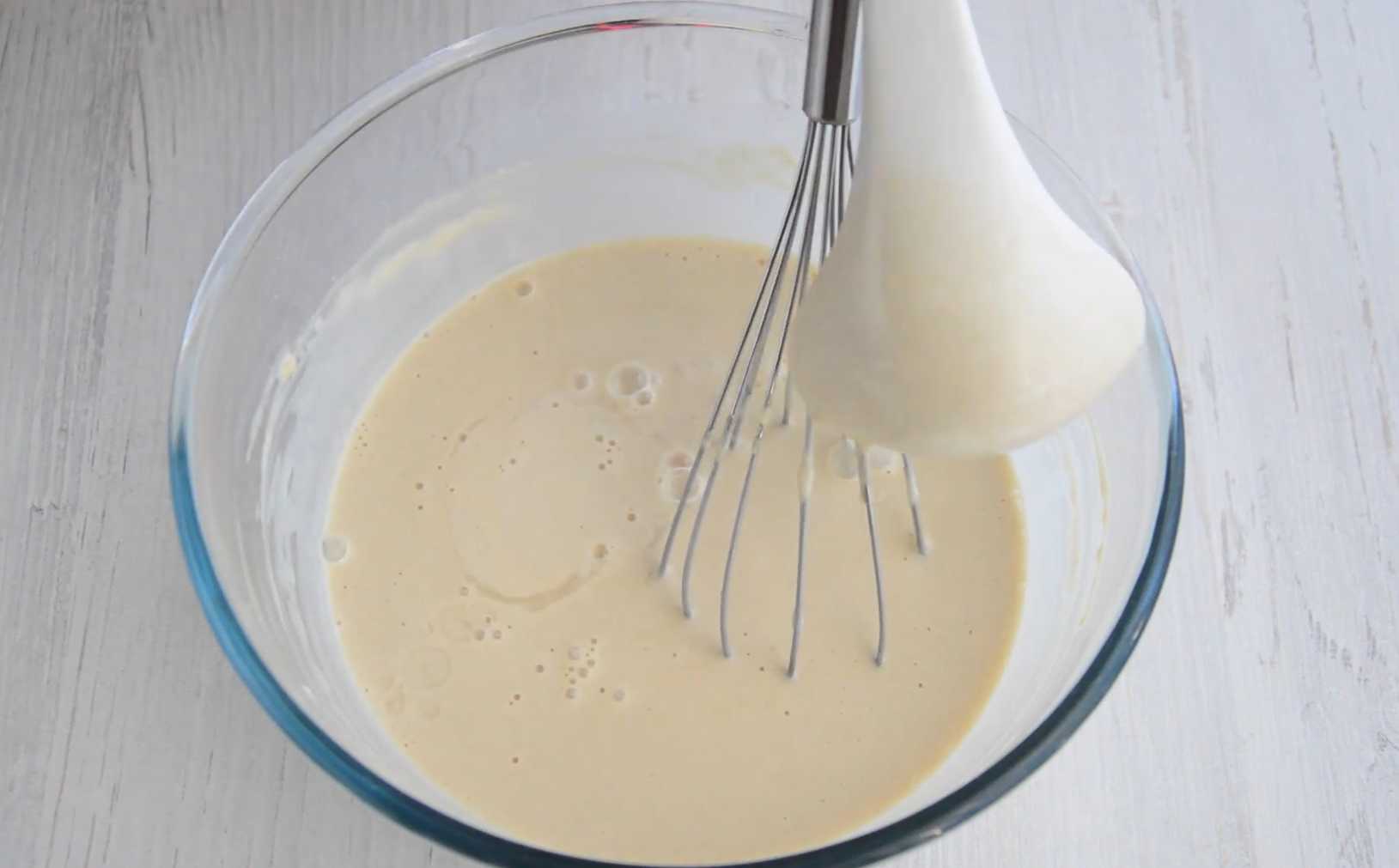 Блины из цельнозерновой муки на кефире-Шаг 5