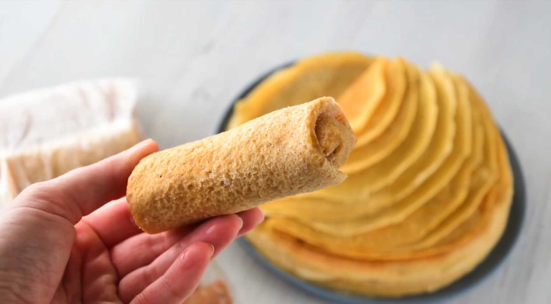 Блины из цельнозерновой муки на кефире-Шаг 12