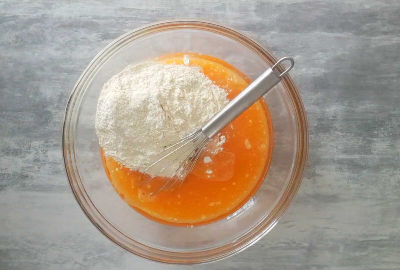 Постные тыквенные блины-Шаг 6