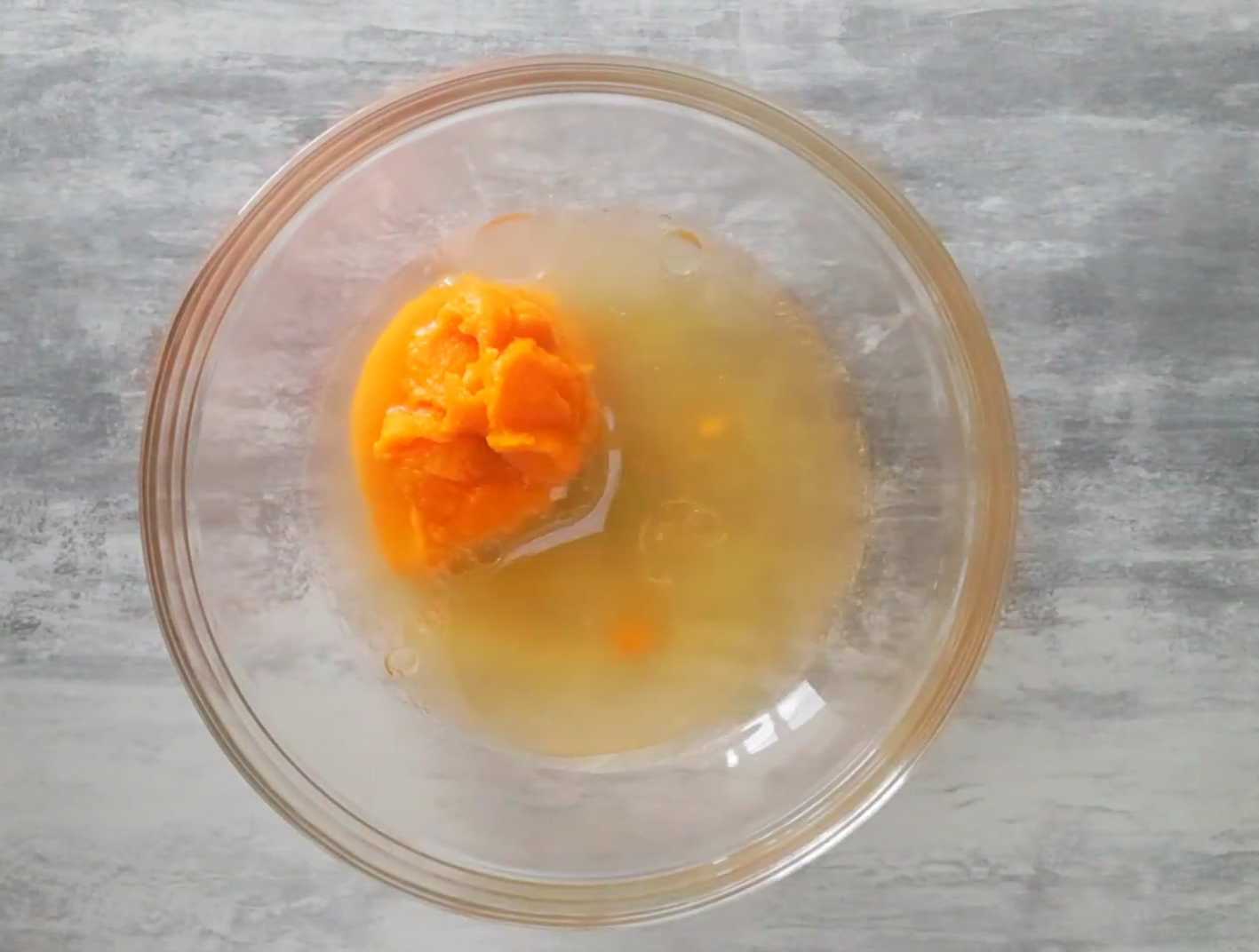 Постные тыквенные блины-Шаг 4