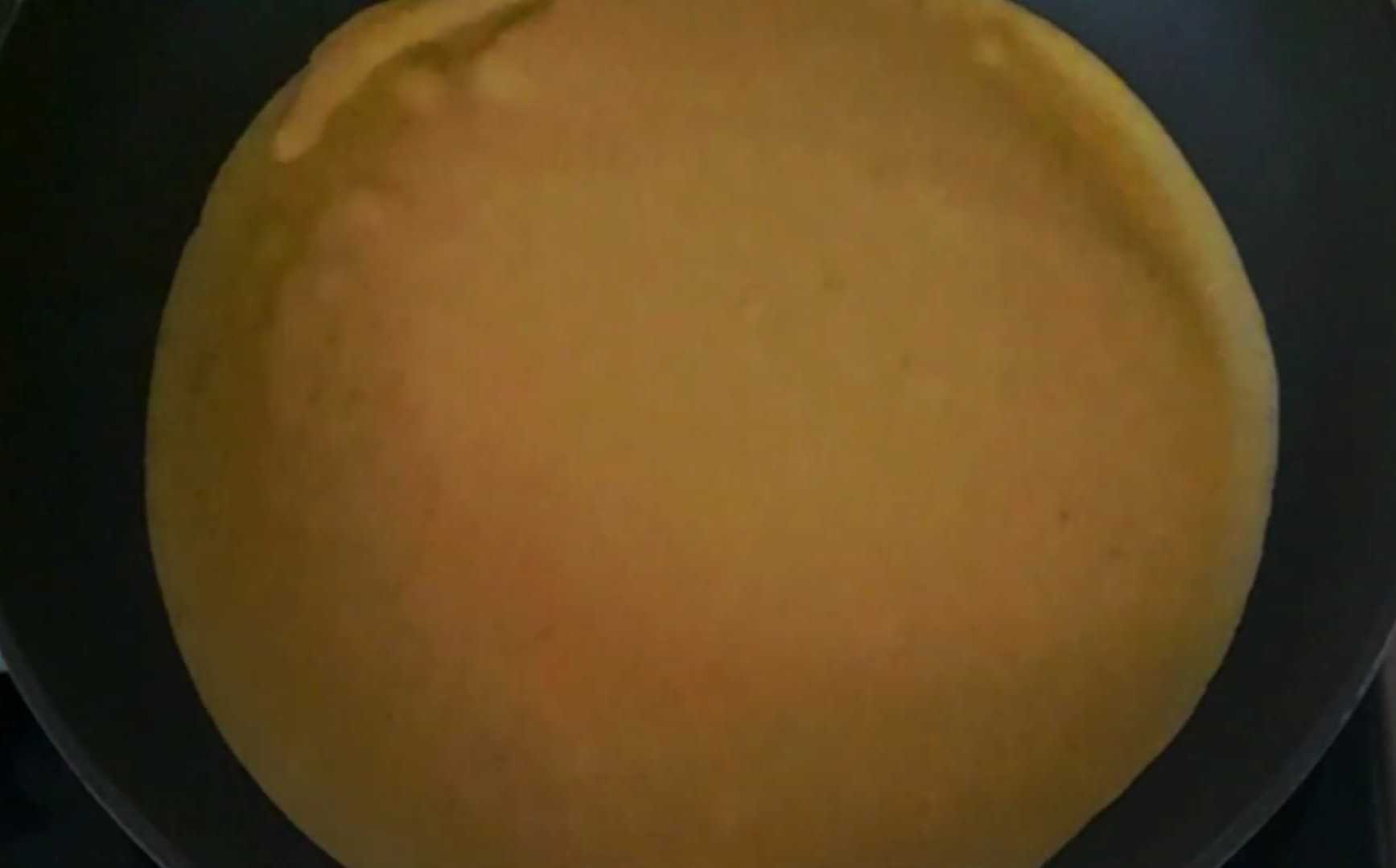 Постные тыквенные блины-Шаг 8