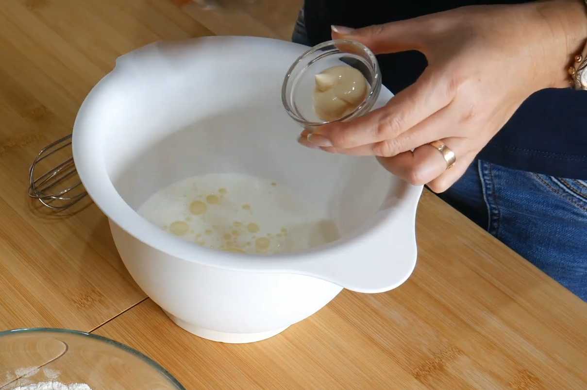 Блины с творогом и бананом-Шаг 3