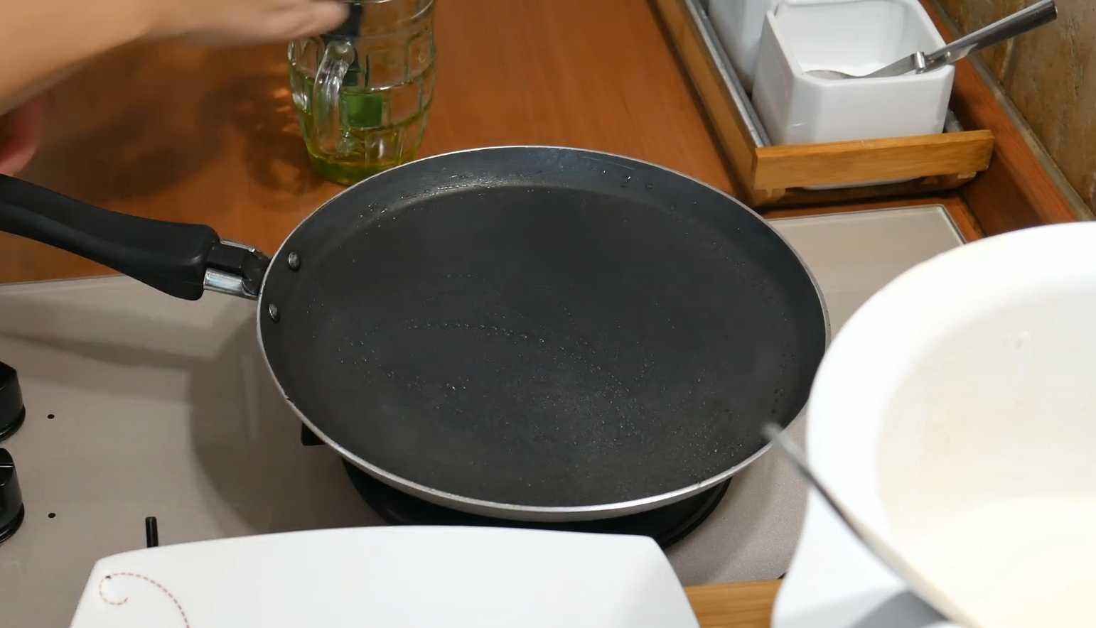 Блины с творогом и бананом-Шаг 7