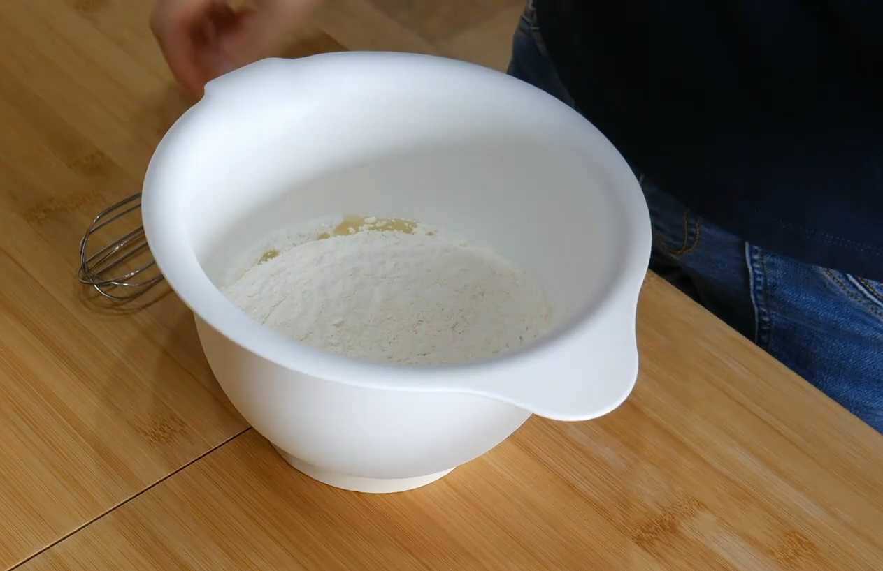 Блины с творогом и бананом-Шаг 4