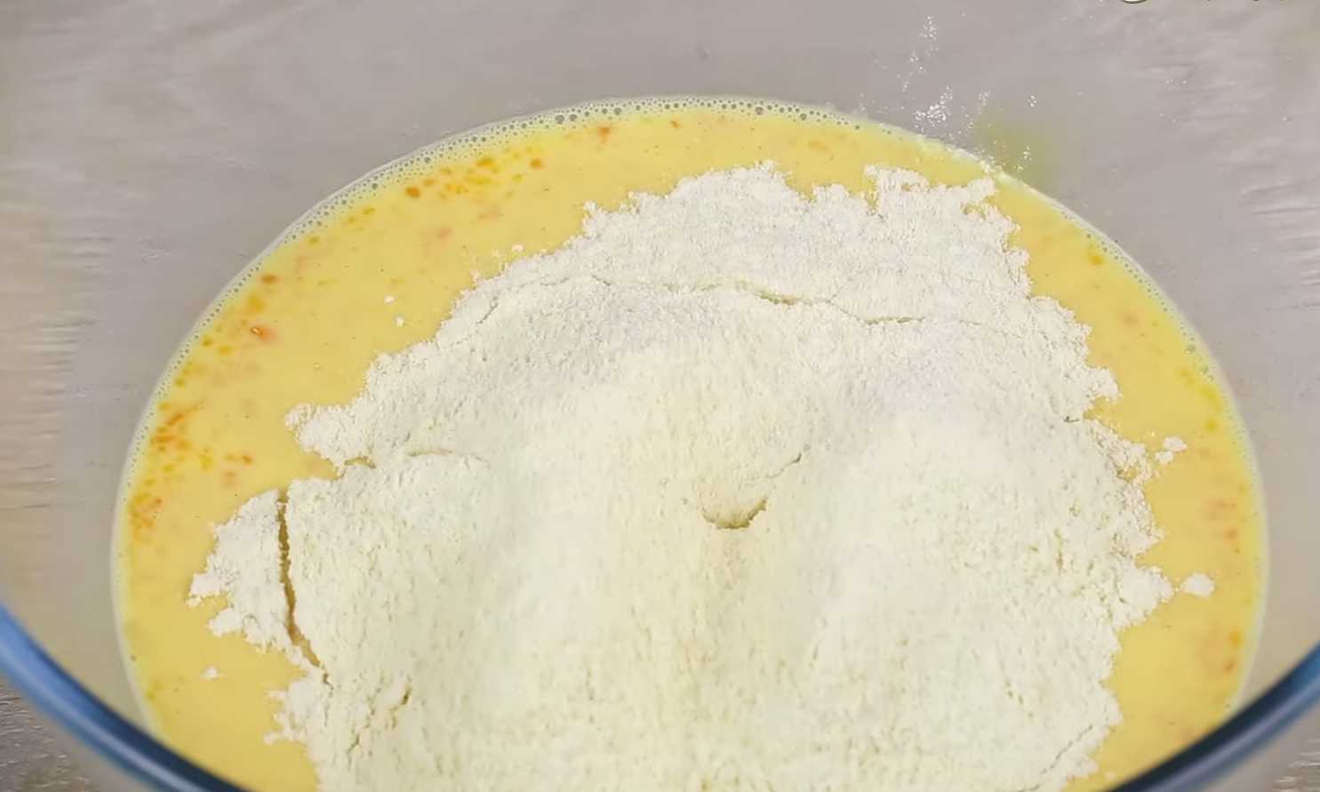 Кукурузные блины на молоке-Шаг 3