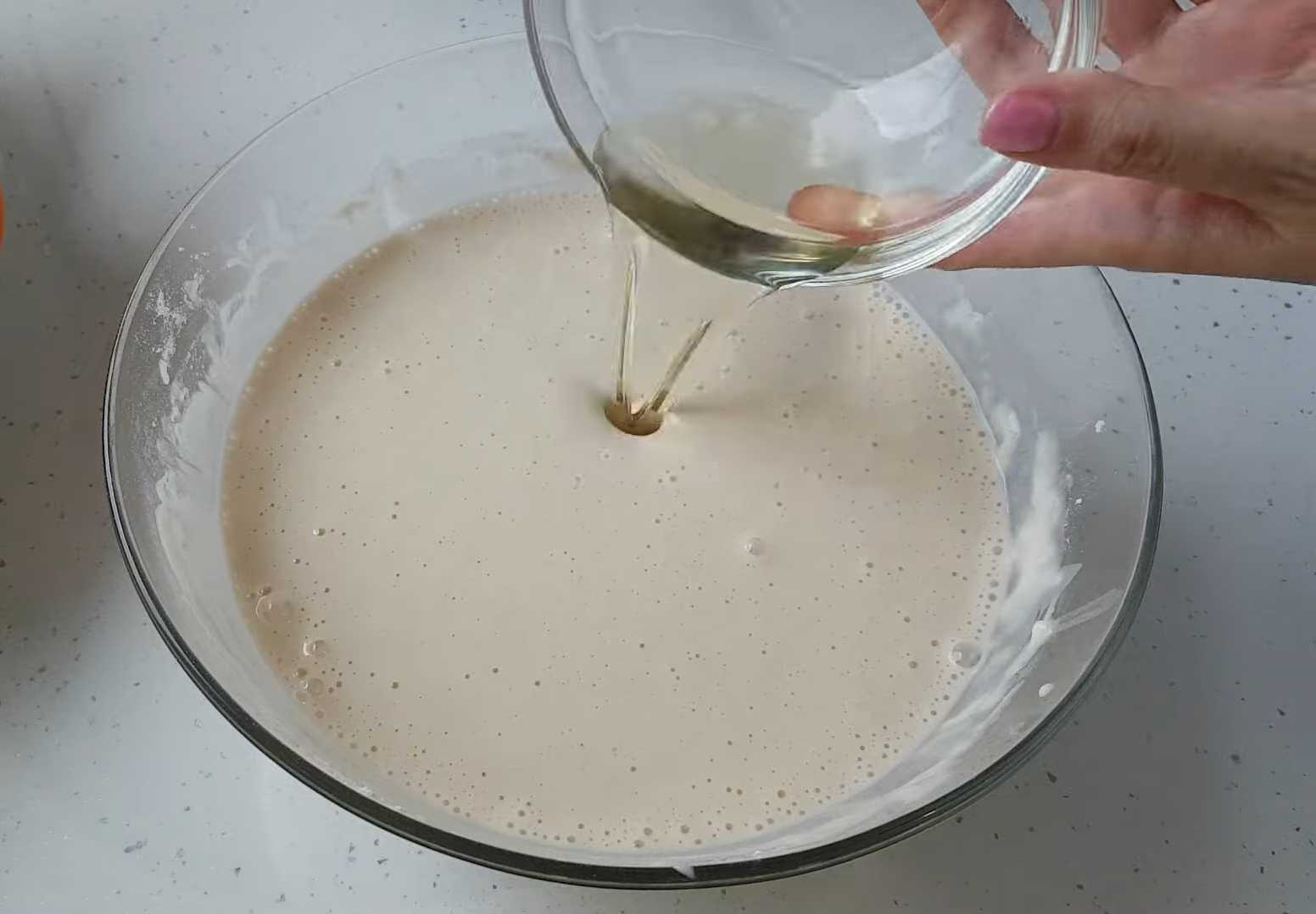 Блины на питьевом йогурте-Шаг 6