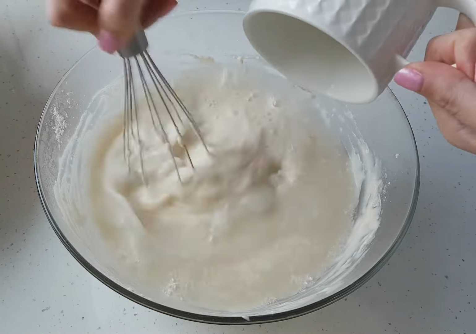 Блины на питьевом йогурте-Шаг 5