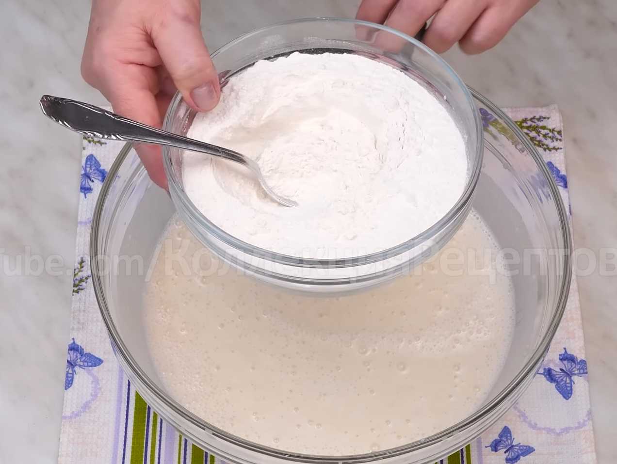 Блины на пшенной крупе-Шаг 13