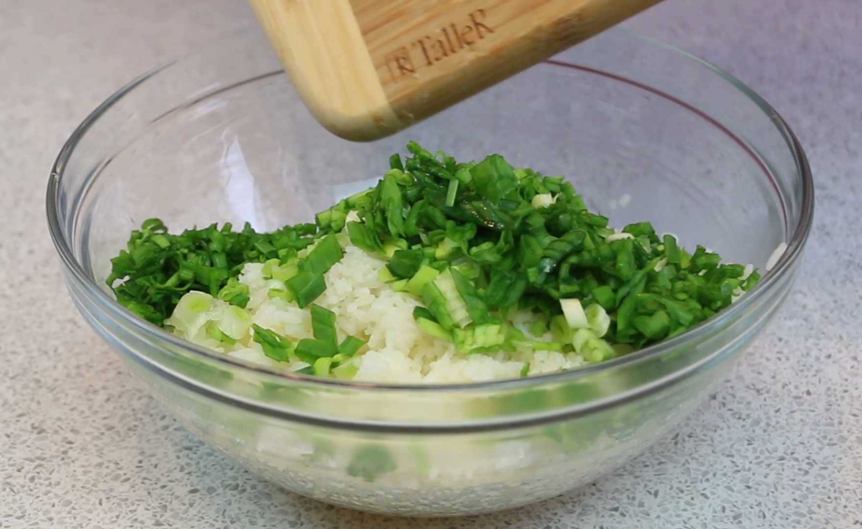 Блины с рисом и яйцом-Шаг 6