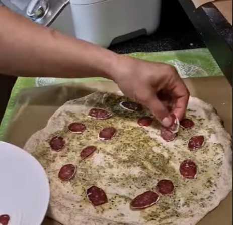 Пицца на живых дрожжах-Шаг 5