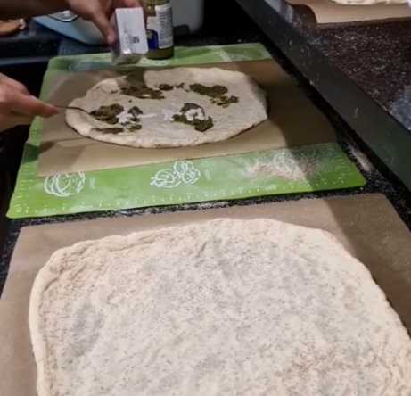 Пицца на живых дрожжах-Шаг 4