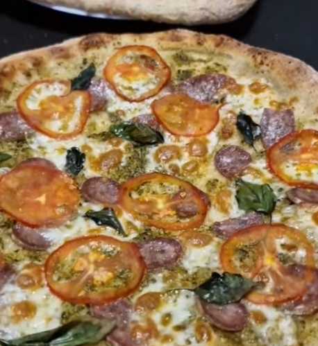 Пицца на живых дрожжах-Шаг 7