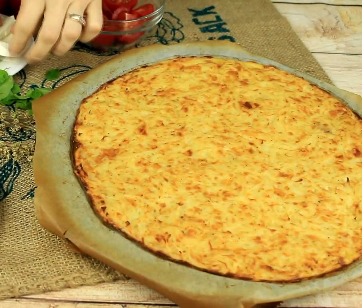 Картофельная пицца в духовке-Шаг 5