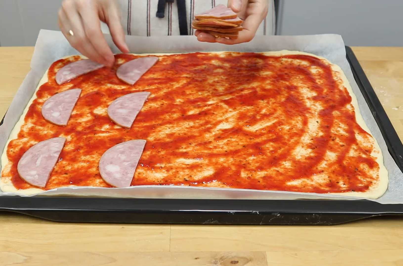 Пышная пицца на дрожжах-Шаг 8