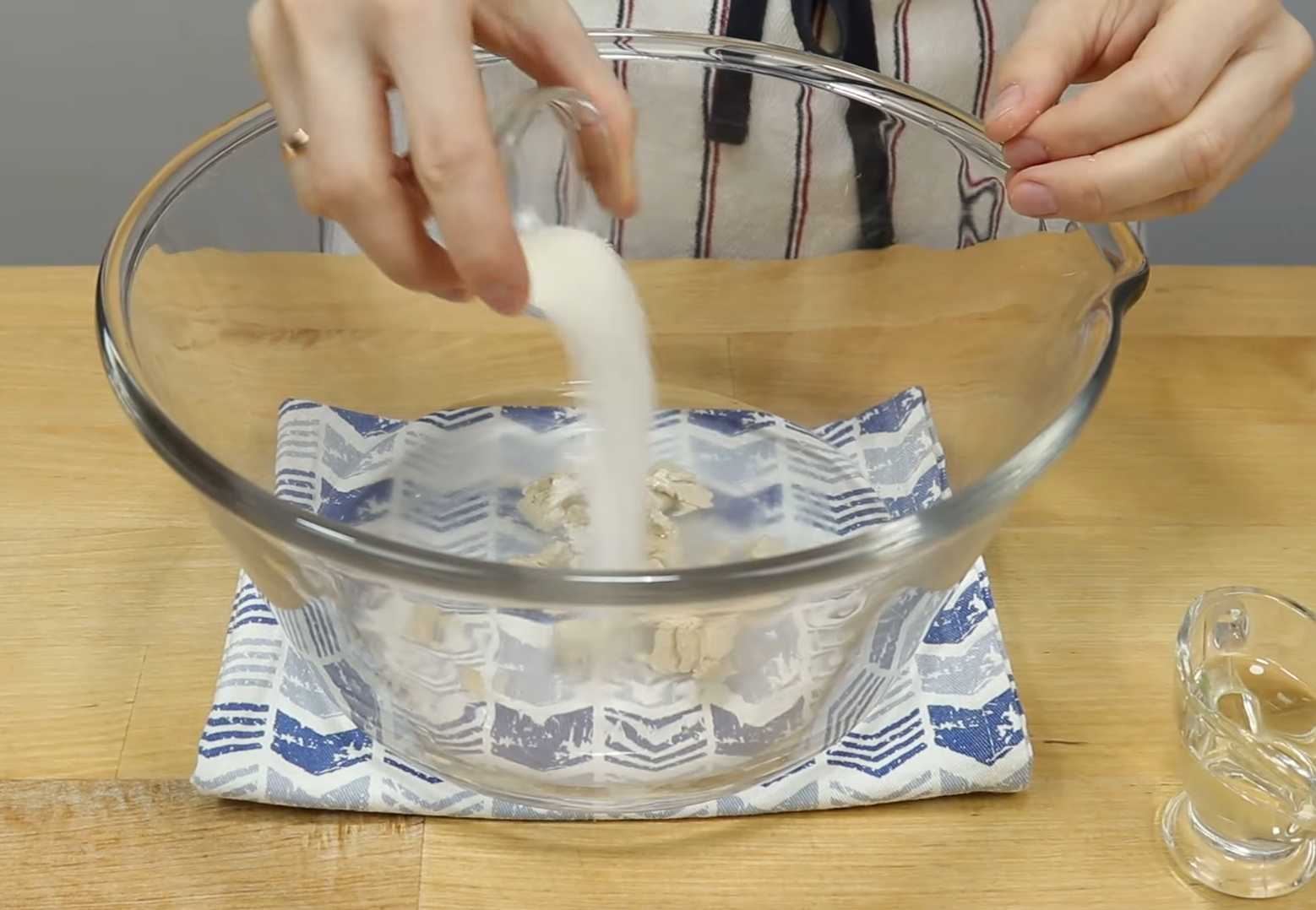 Пышная пицца на дрожжах-Шаг 1