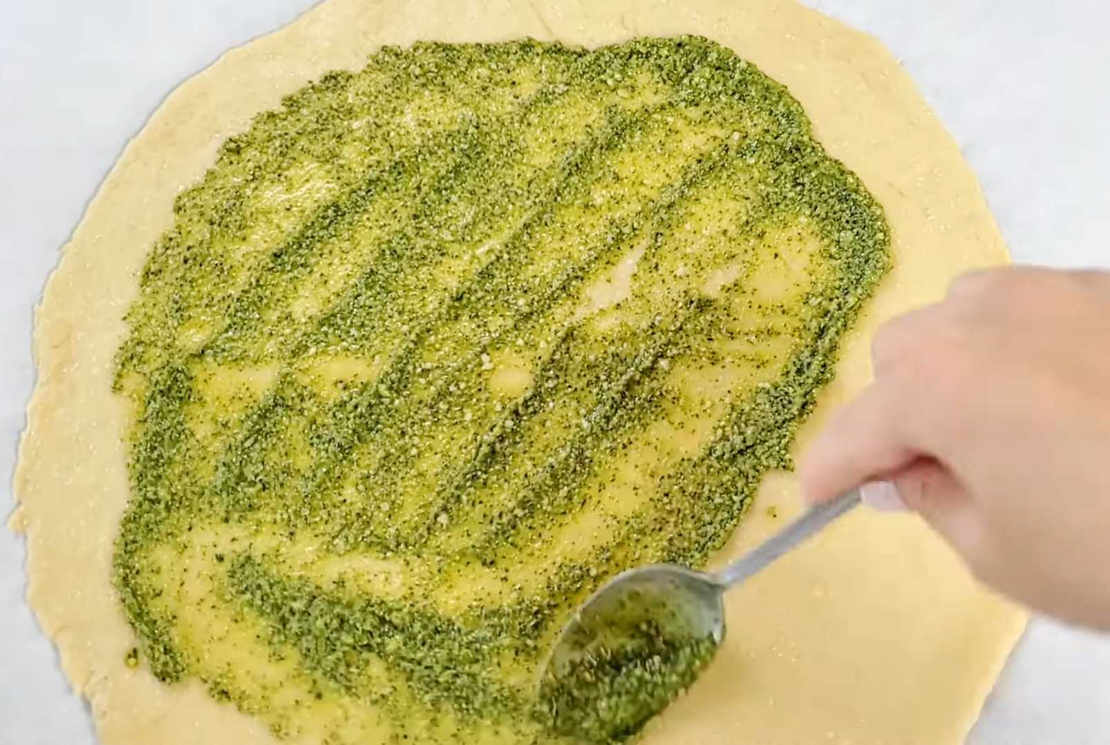 Пицца с соусом песто-Шаг 7