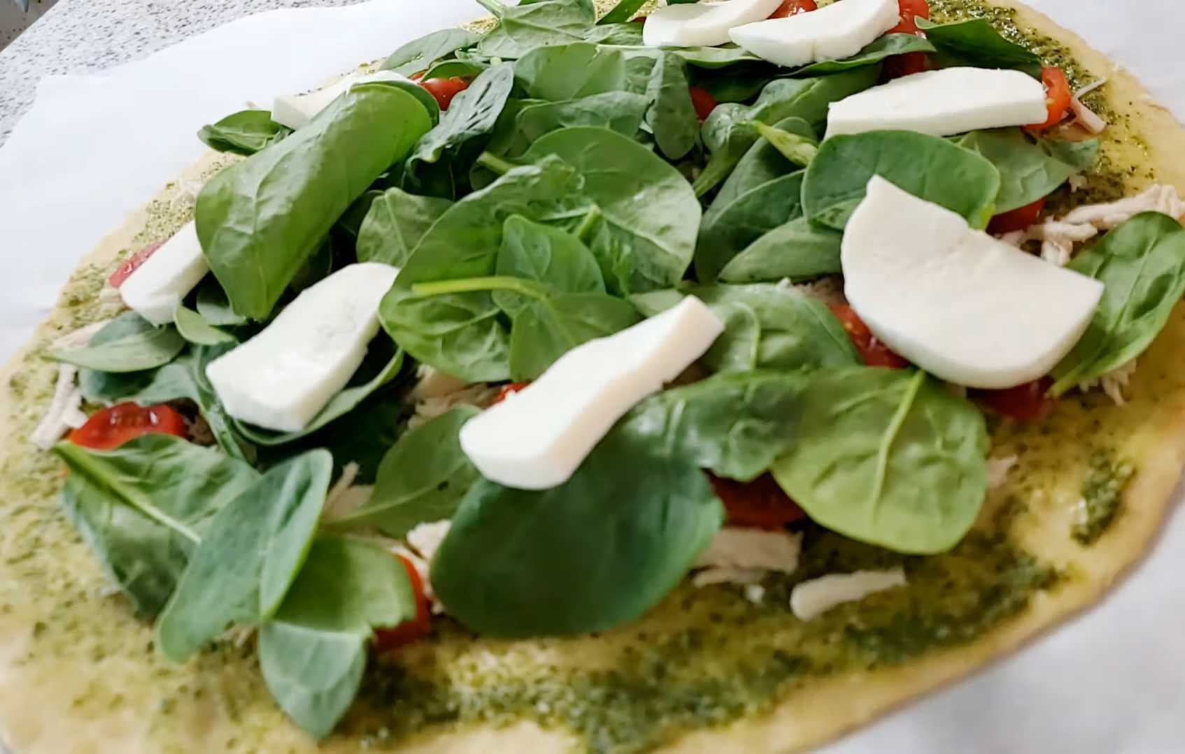 Пицца с соусом песто-Шаг 8